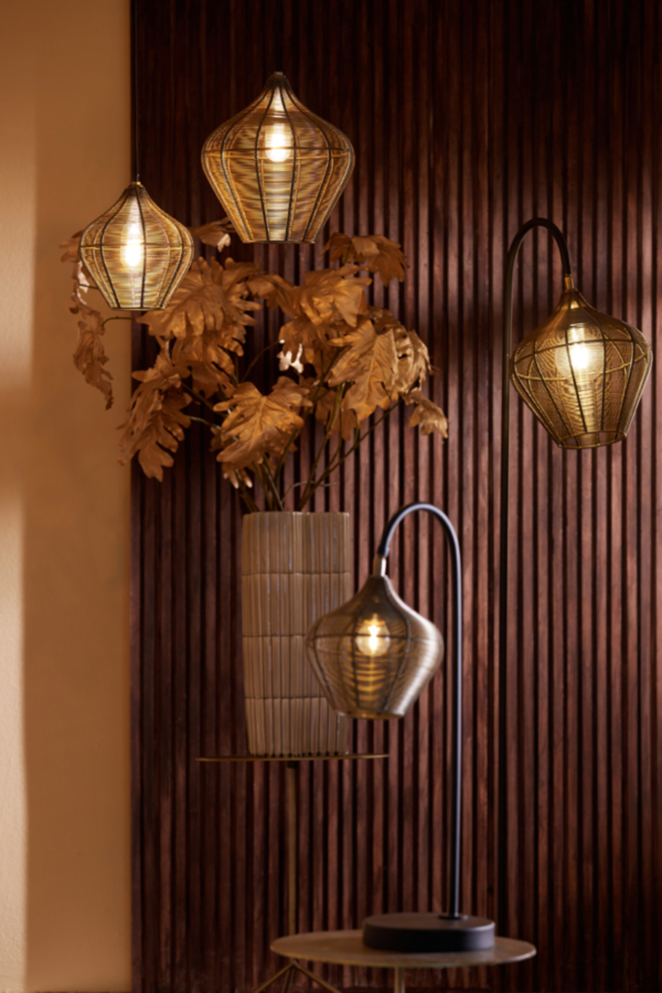 Suspension en rotin naturel Light & Living Alvaro – Image 4