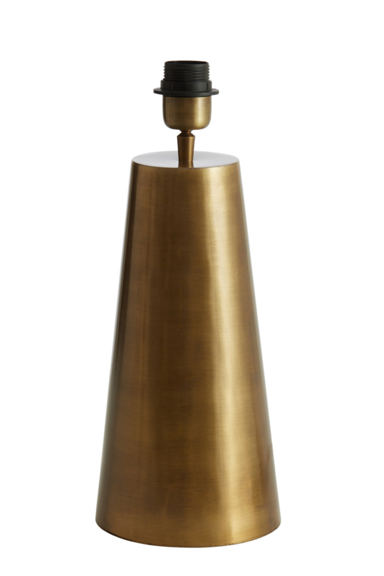 Piedestal de lampe conique couleur bronze Light & Living Yelos – Image 2