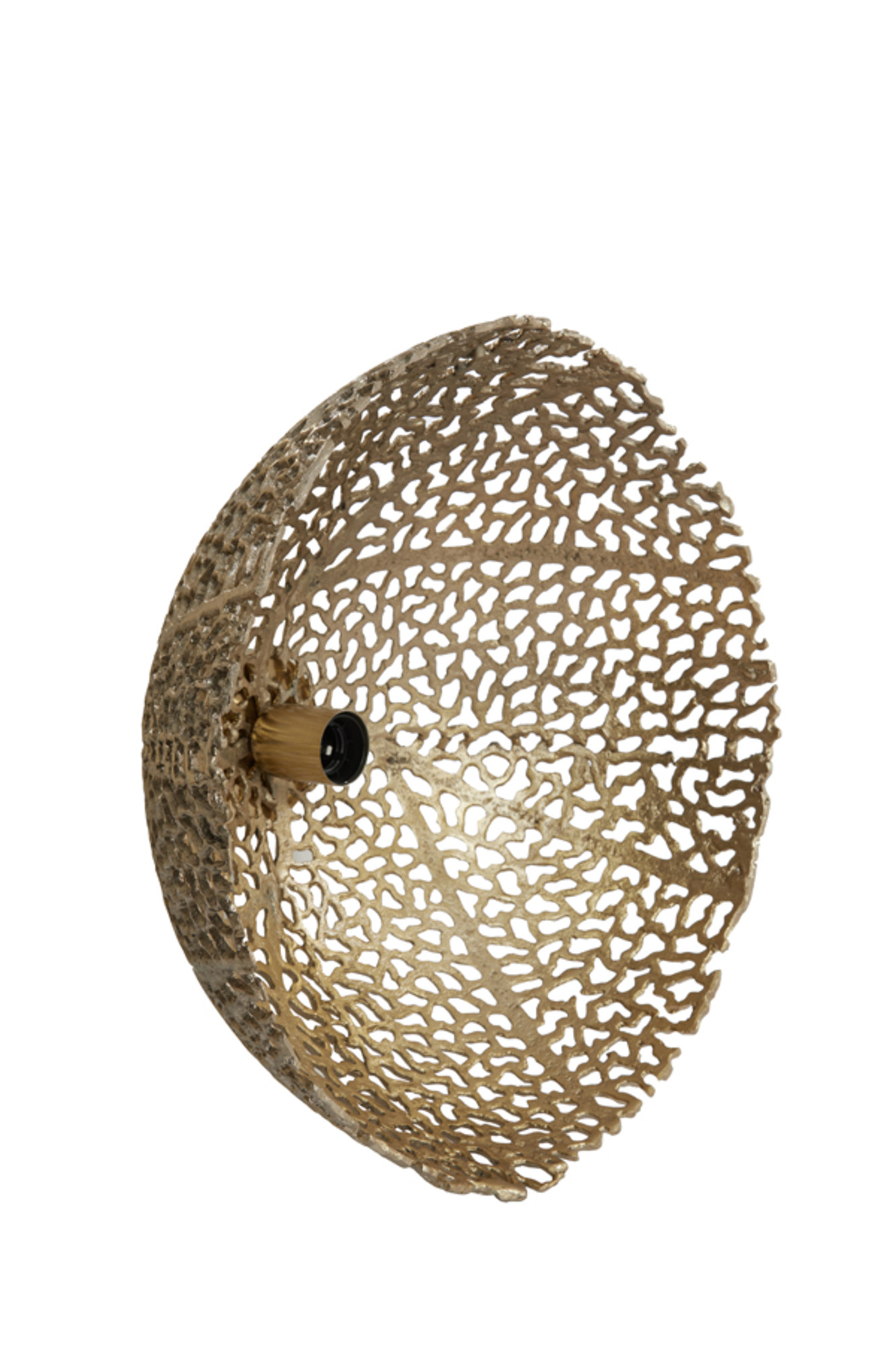 Abat-jour doré perforé Light & Living Sinula – Image 2