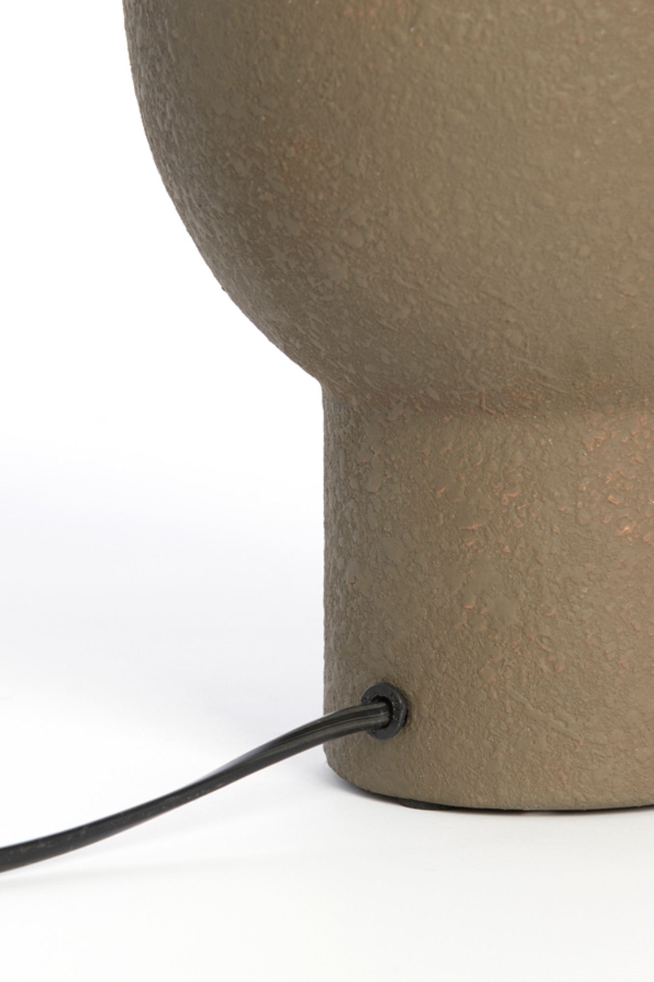 Lampe de table Light & Living Monk avec abat-jour sculptural brun – Image 7