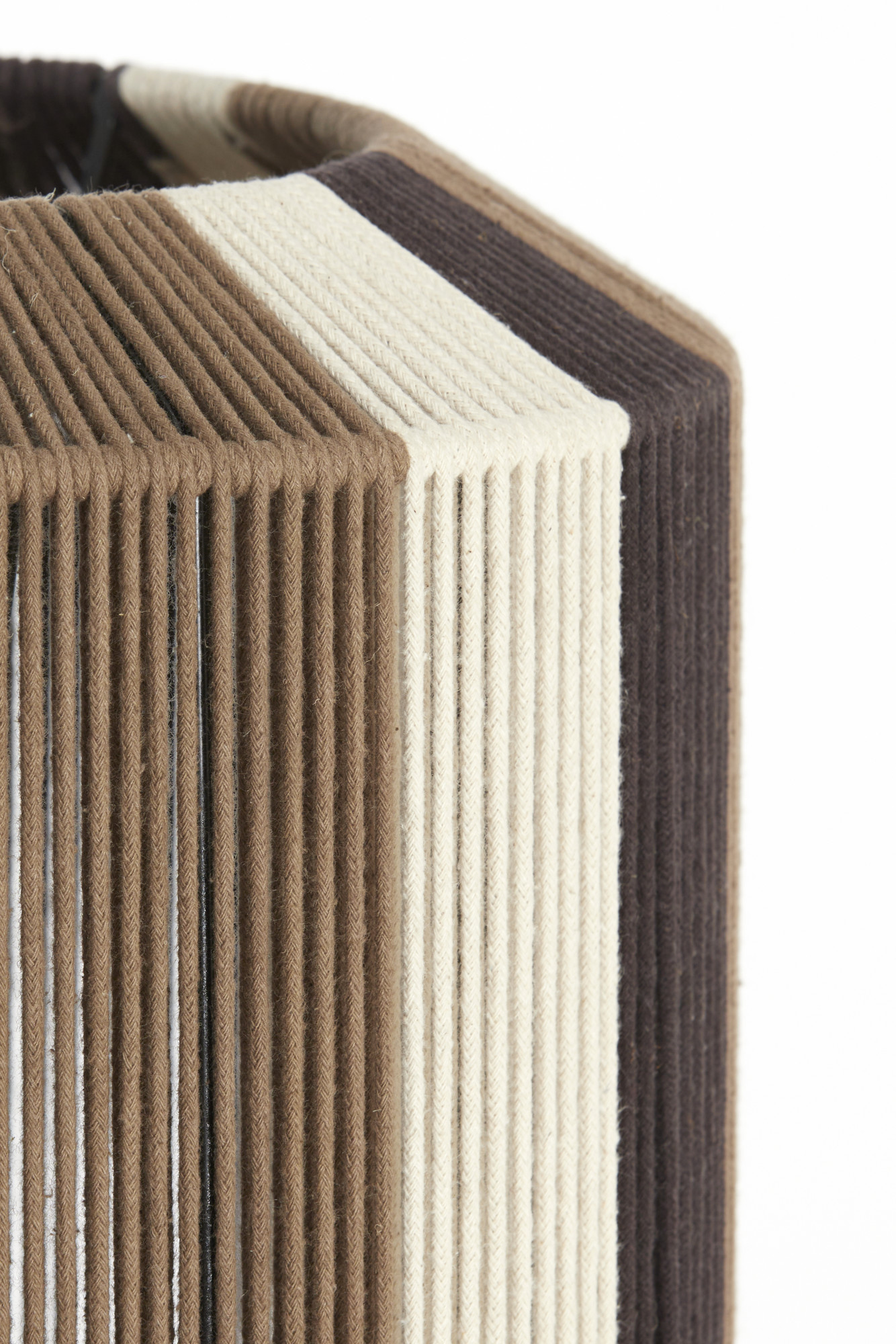 Suspension marron en carton Light & Living Kozana – Image 3