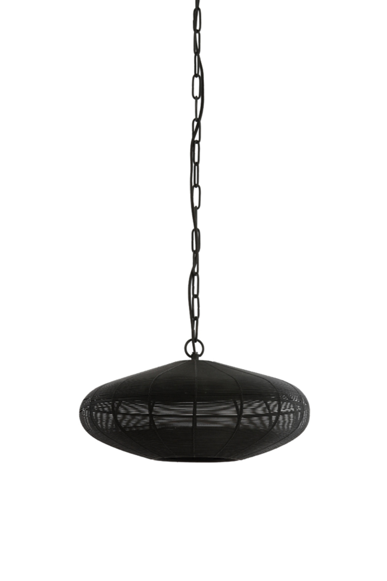 Suspension noire avec chaîne Light & Living Bahoto – Image 2