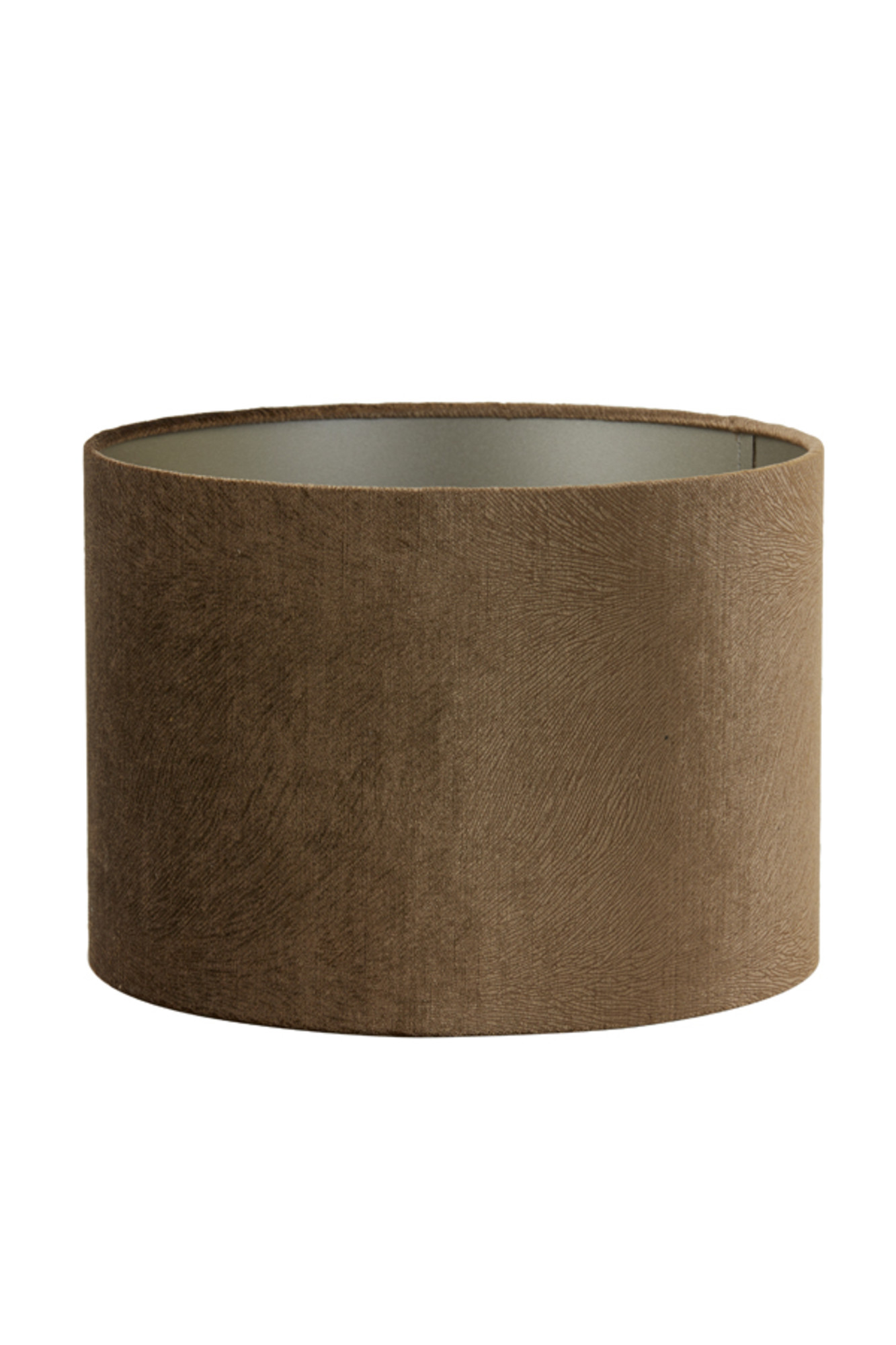 Abat-jour cylindrique brun pour l'ambiance Light & Living Lubis – Image 2