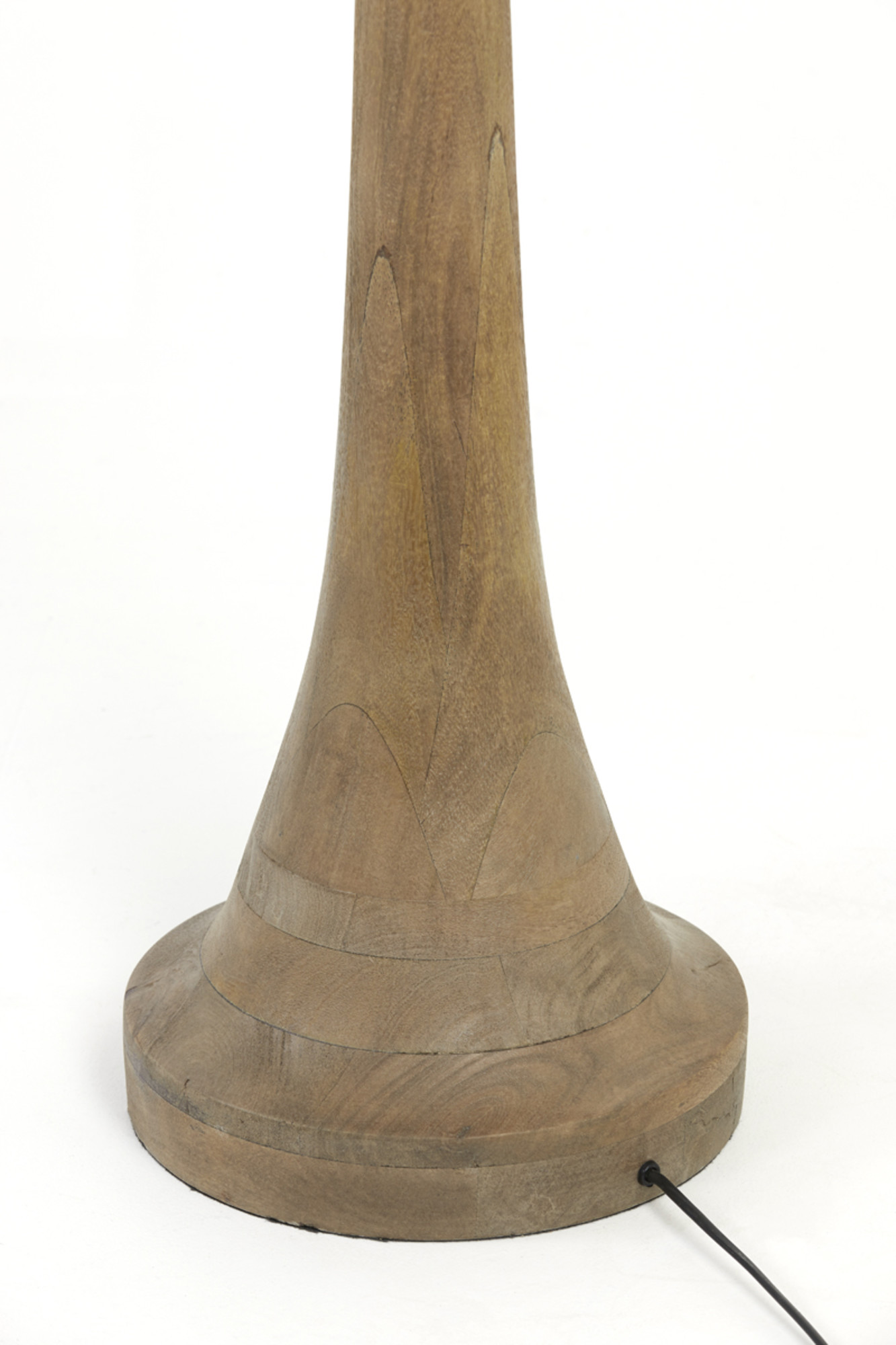 Piedestal en bois pour lampe design épuré Light & Living Jovany – Image 7