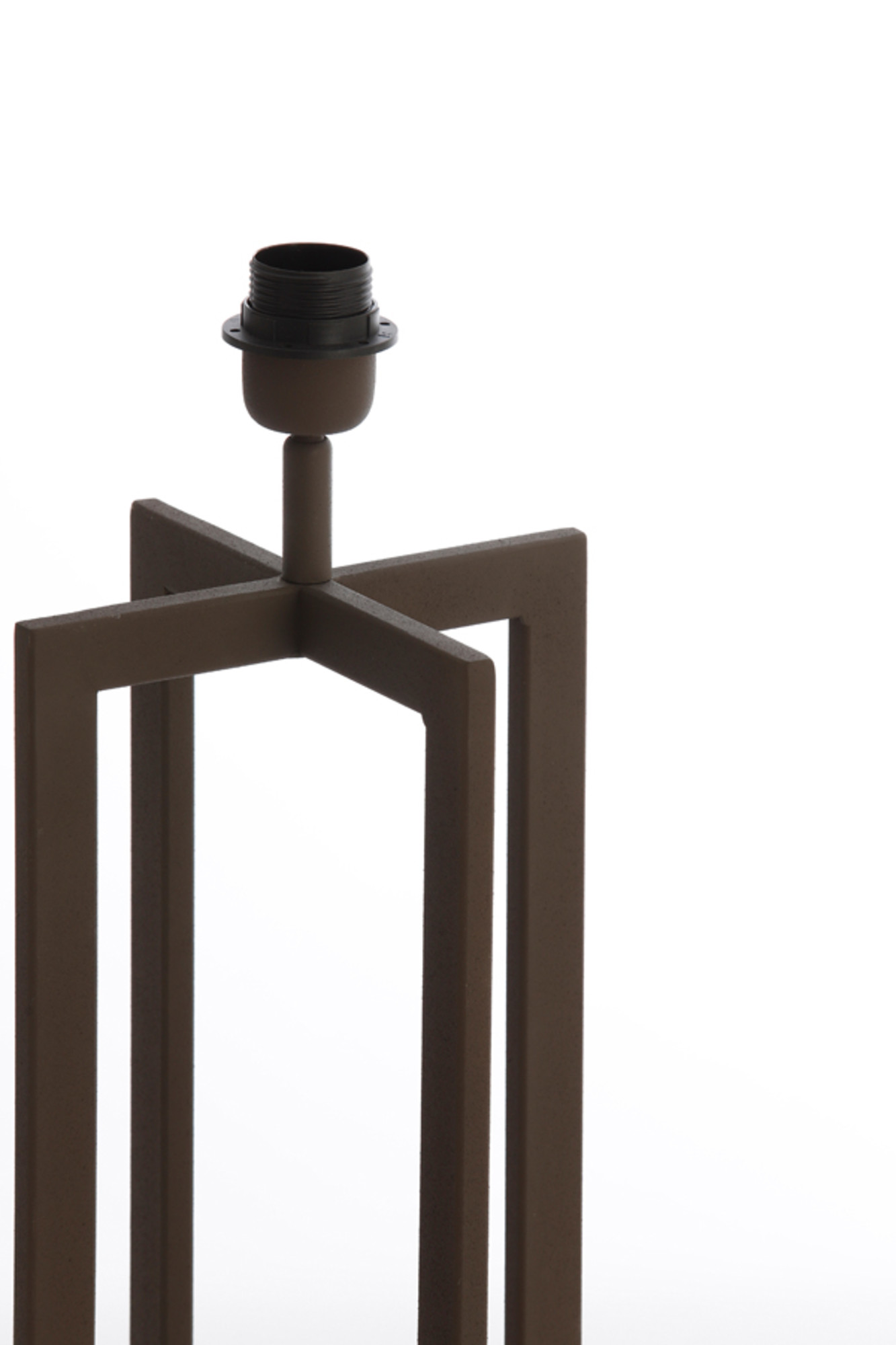 Socle de lampe carré noir Light & Living Mace – Image 3