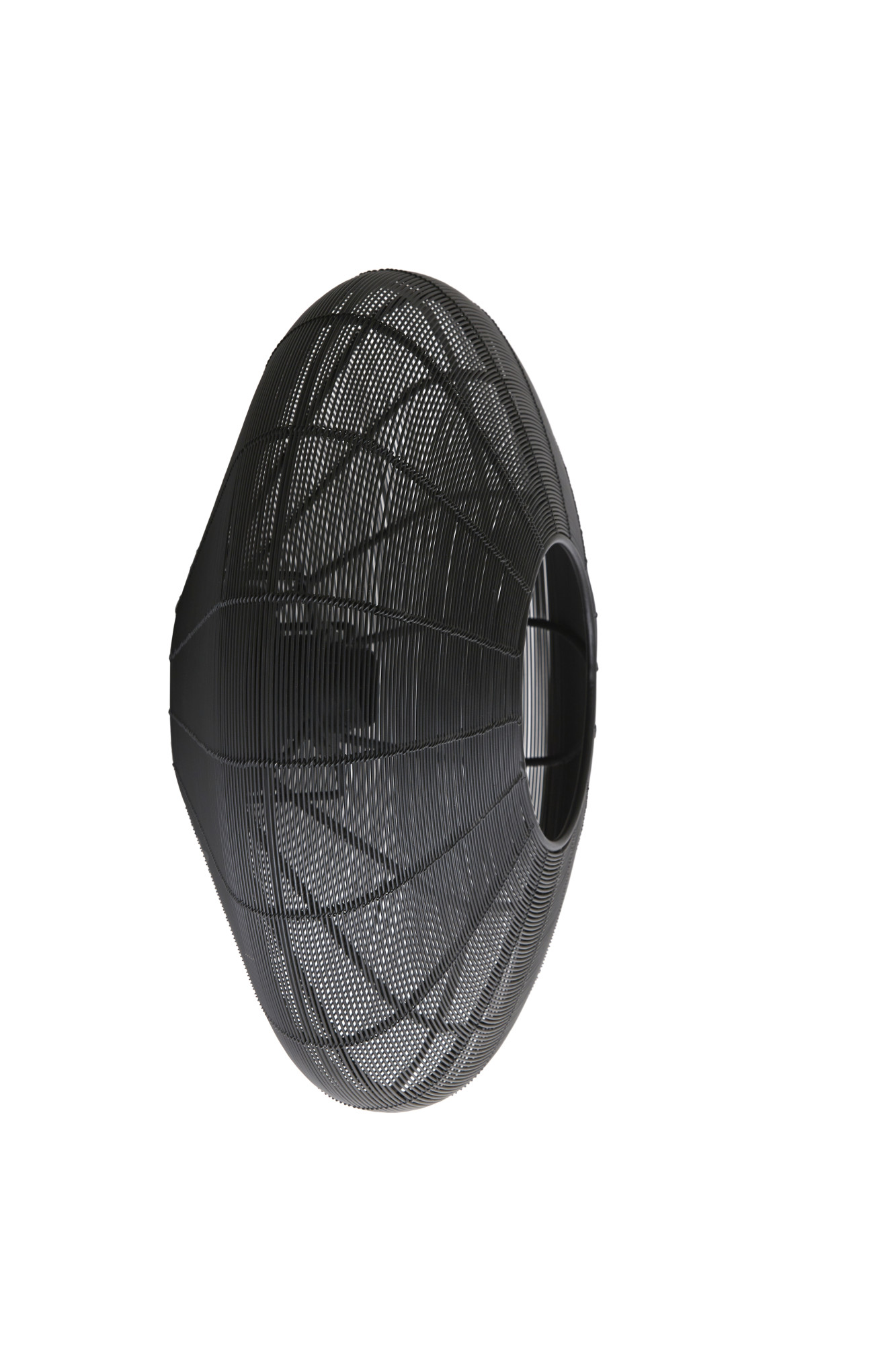 Suspension industrielle en fil noir Light & Living Bahoto – Image 3