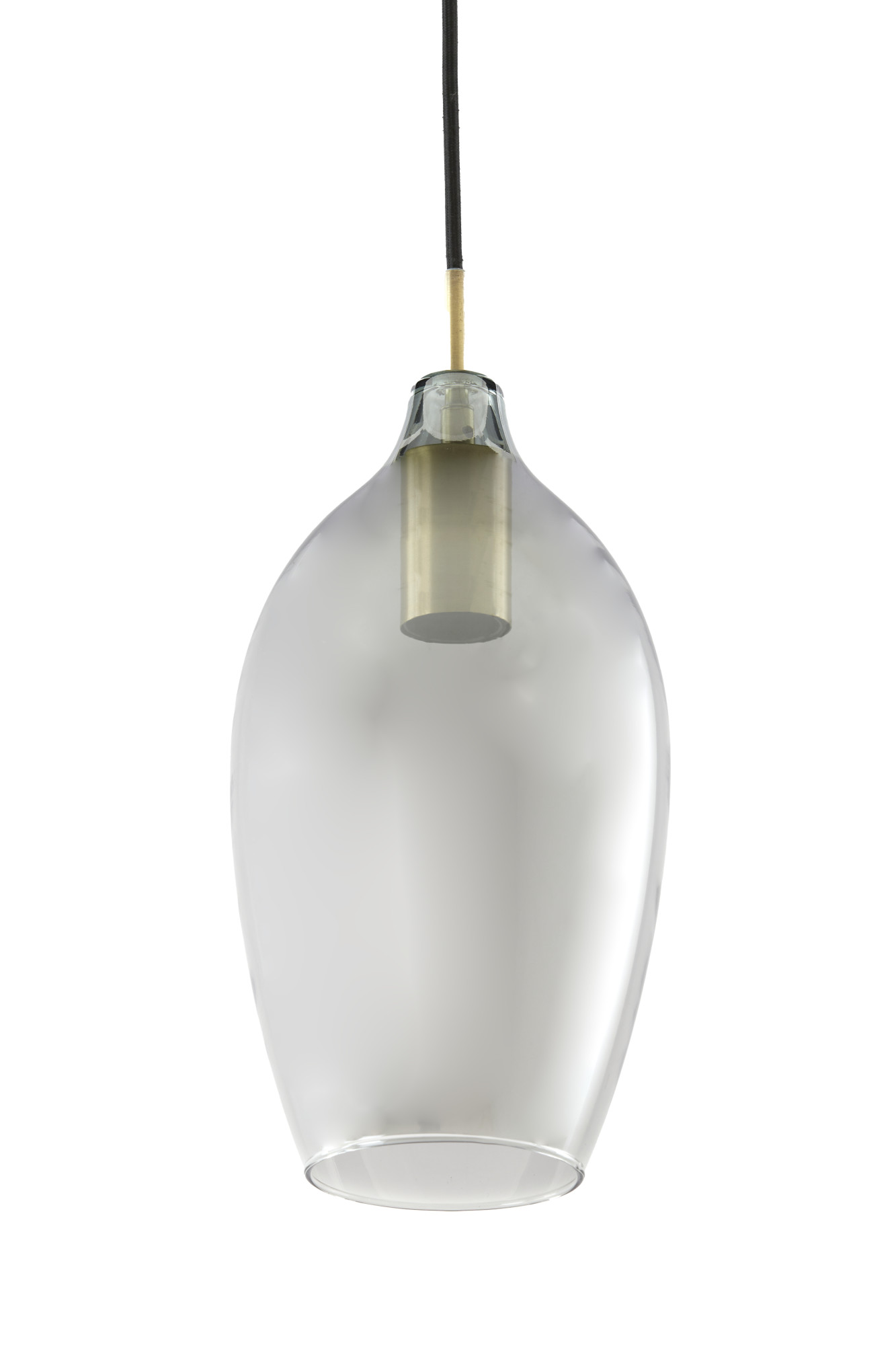 Suspension triple moderne en verre Light & Living Lukaro – Image 3