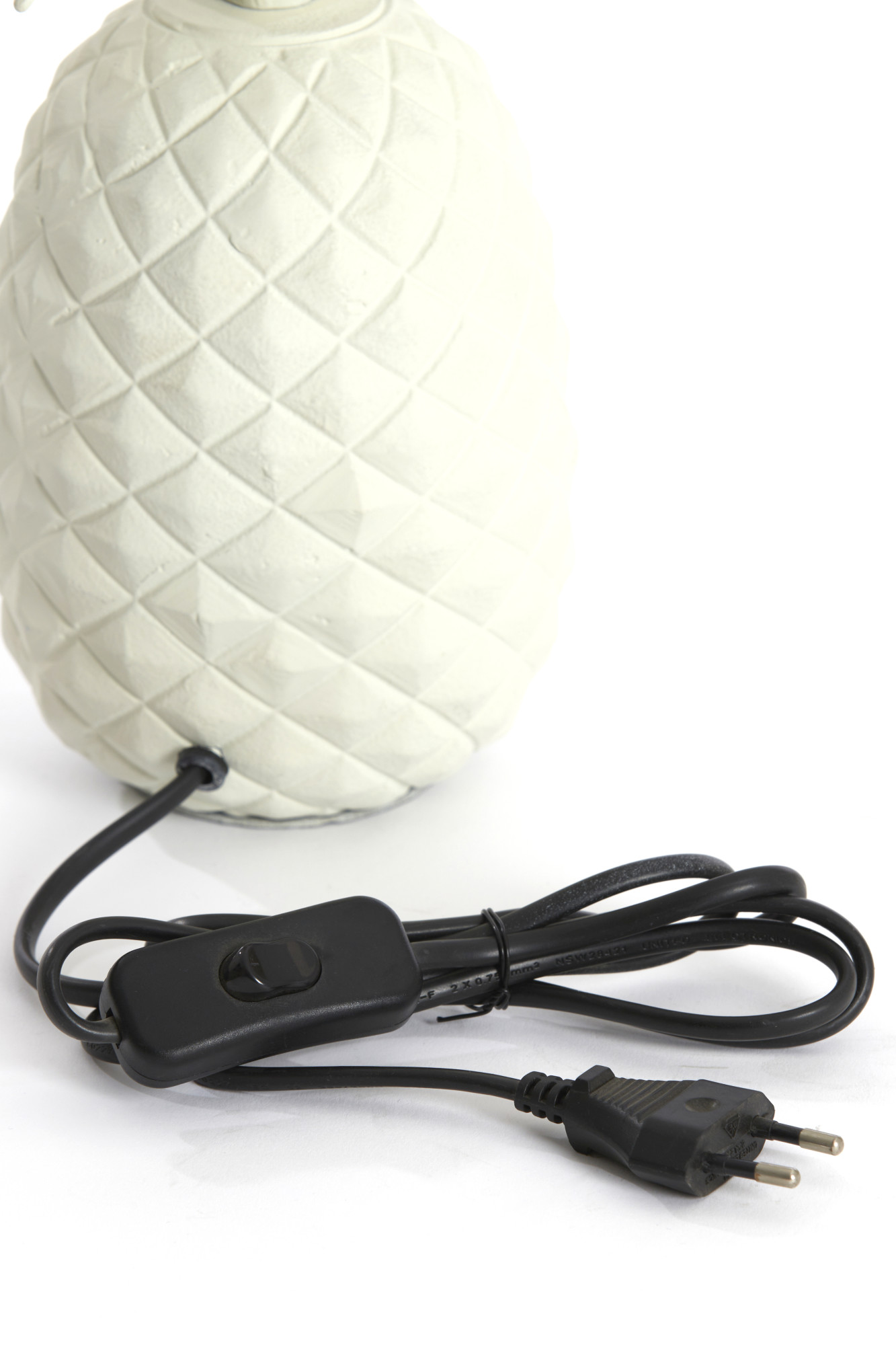 Piedestal de lampe en forme d'ananas blanc Light & Living Pineapple – Image 7