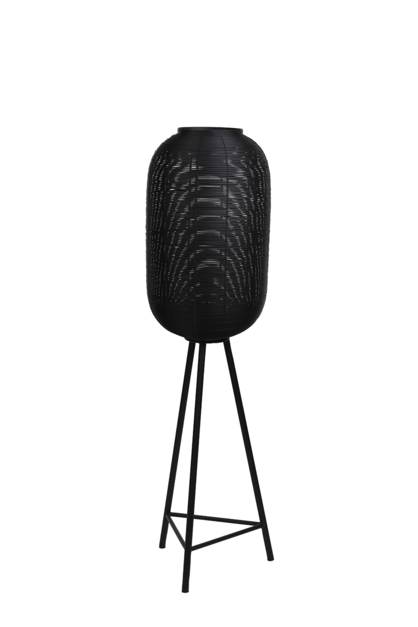 Lampadaire noir avec pied Light & Living Tomek – Image 2