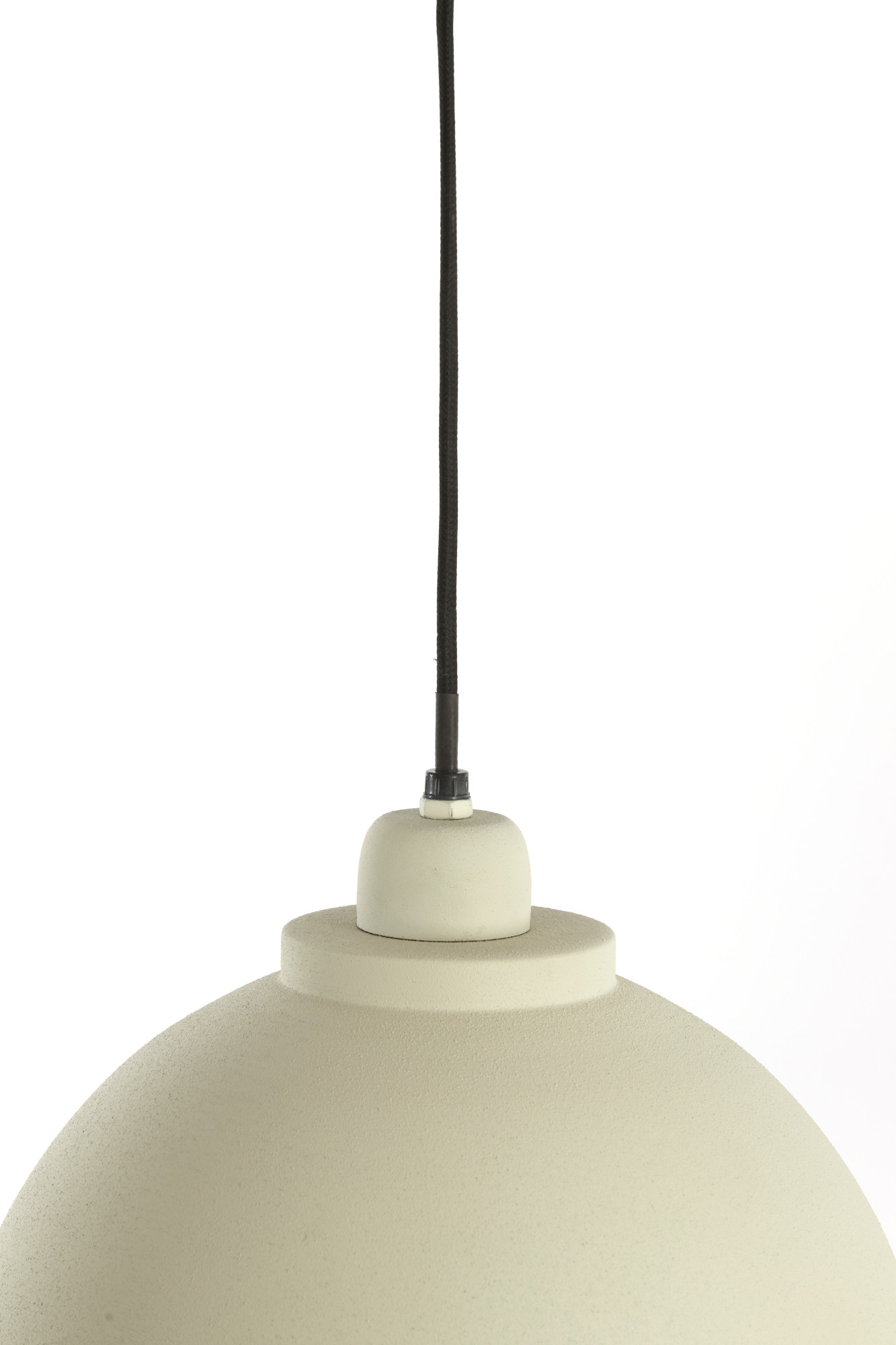 Suspension demi-ronde blanche moderne Light & Living Kylie – Image 3