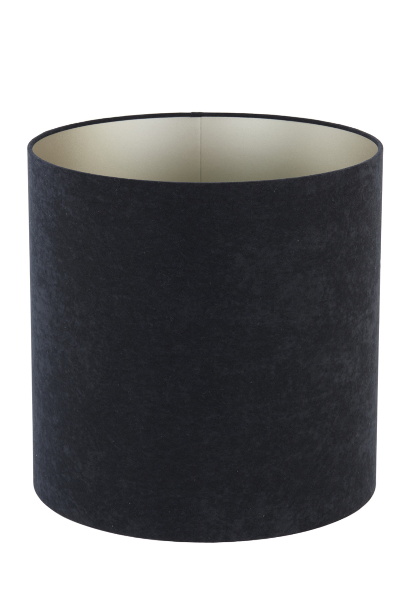 Abat-jour cylindrique noir original Light & Living Velours – Image 3