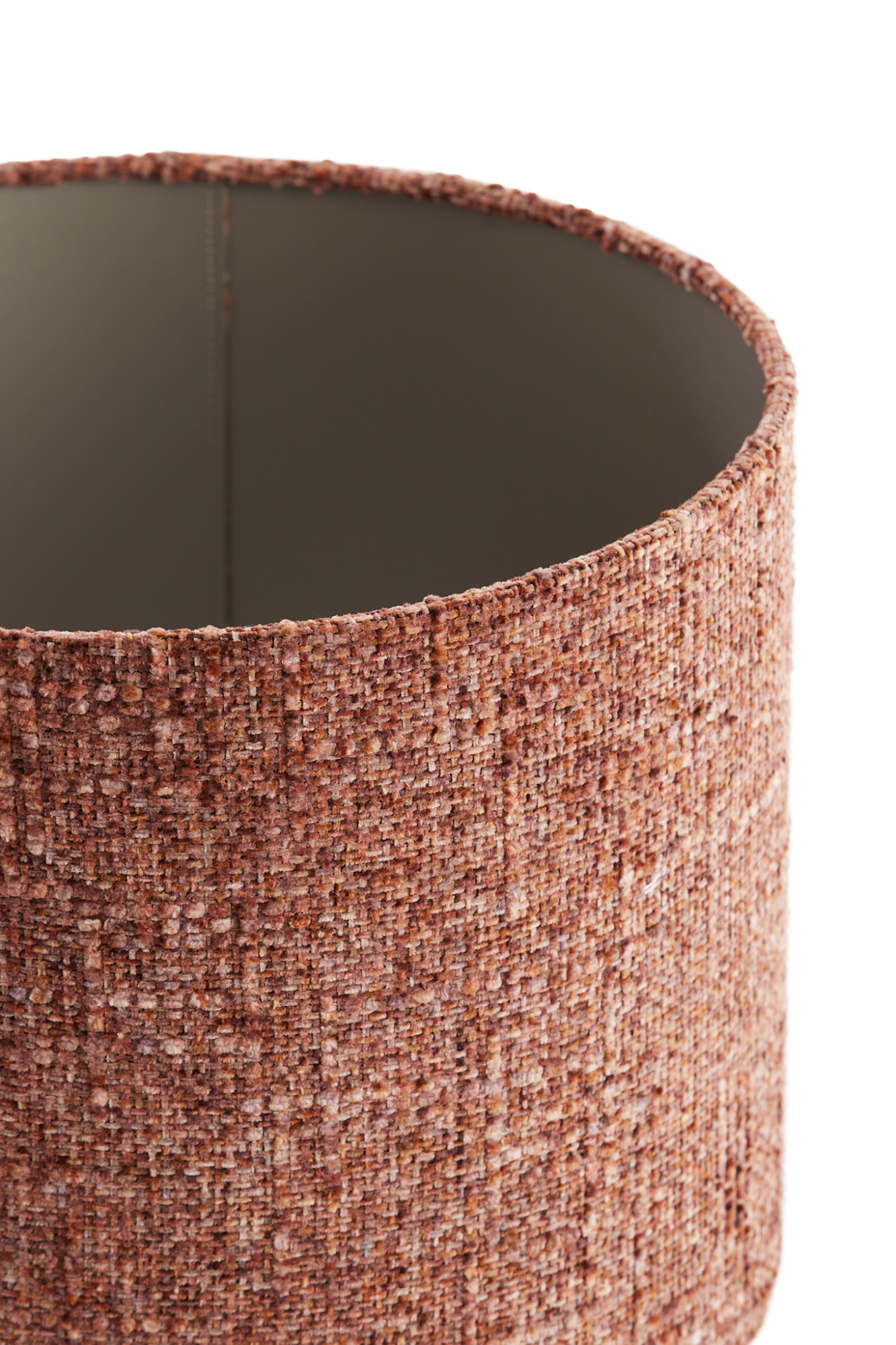 Abat-jour en tissu couleur terracotta Light & Living Osire – Image 3