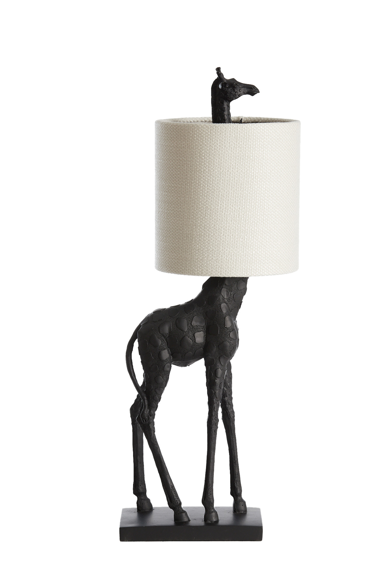 Lampe girafe avec abat-jour blanc Light & Living Giraffe – Image 2