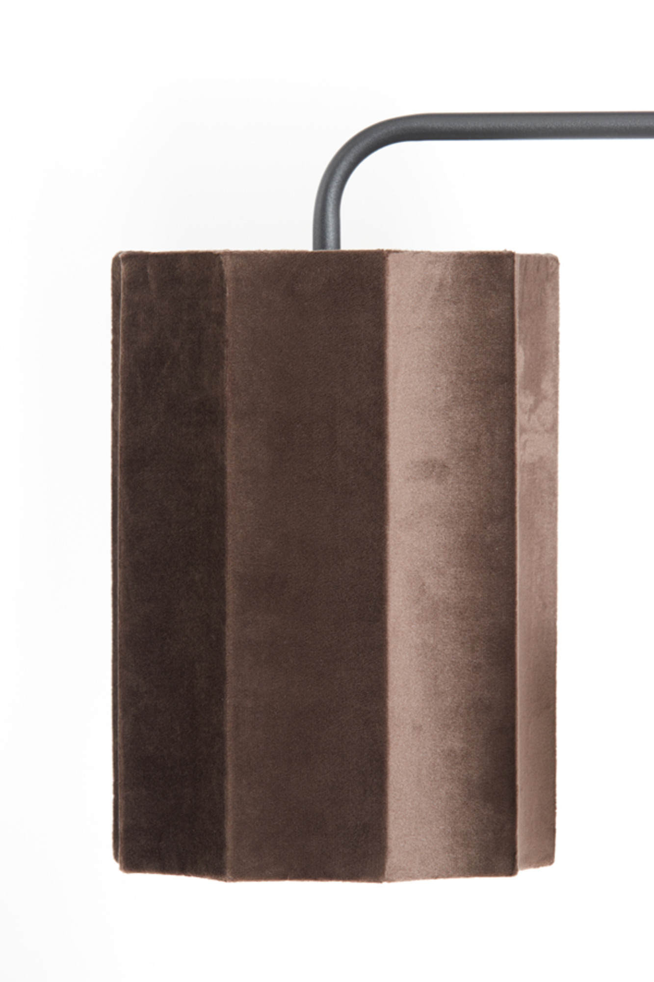 Suspension en velours marron Light & Living Edisa – Image 4