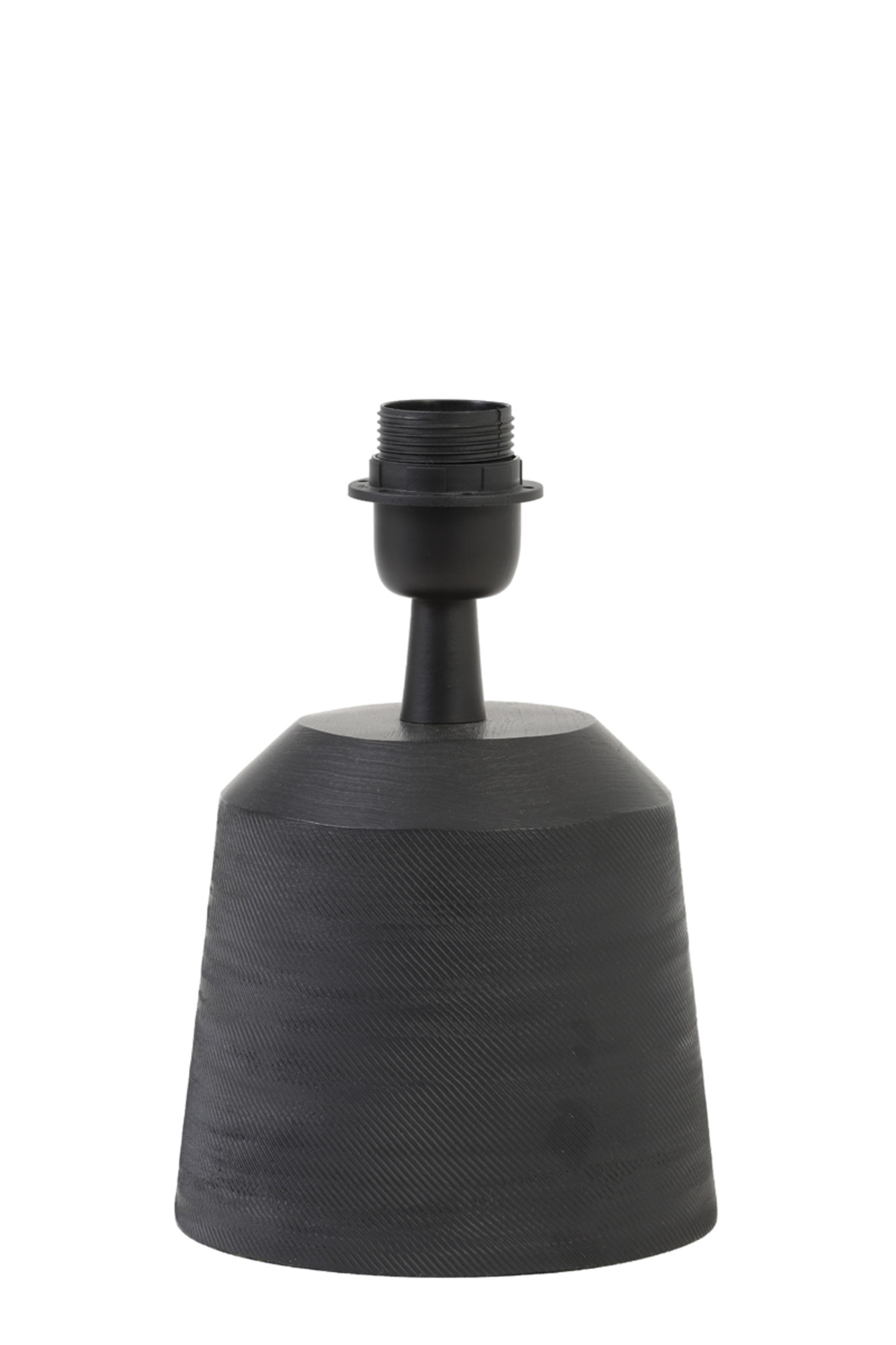 Lampe de table noire en plastique Light & Living Lilou – Image 2