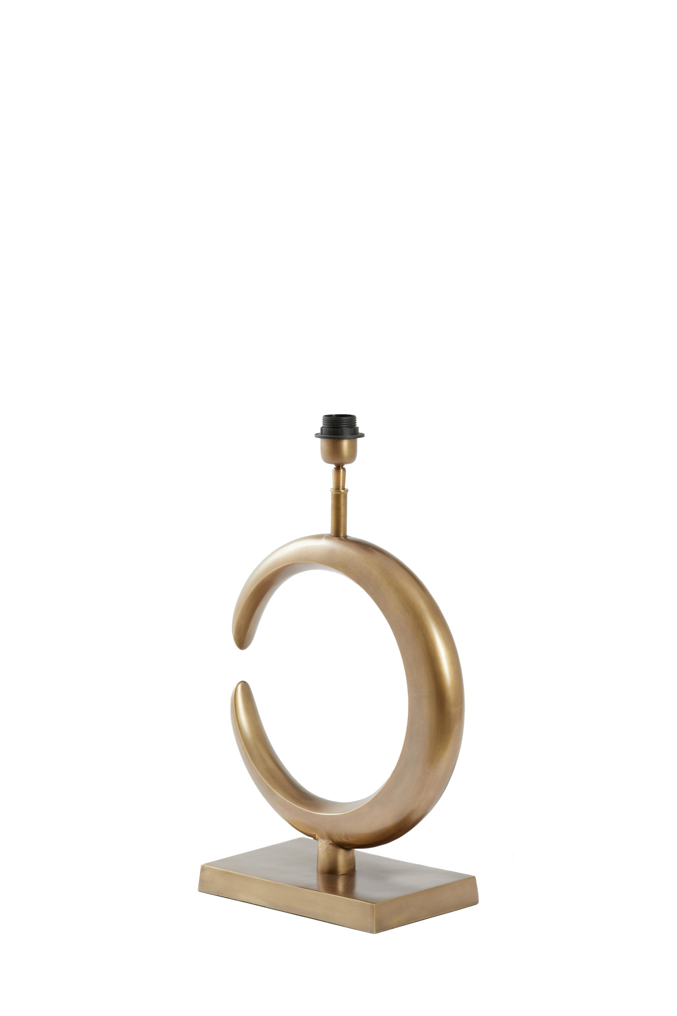 Base de lampe en forme d'anneau doré Light & Living Lune – Image 3