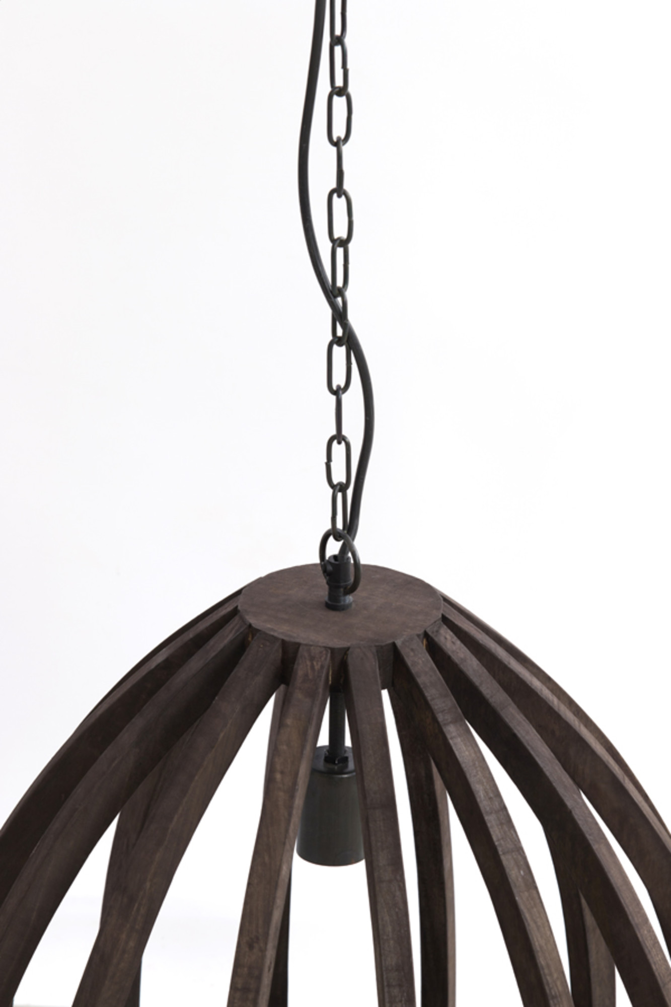 Suspension à cadre ouvert en bois Light & Living Barsia – Image 8
