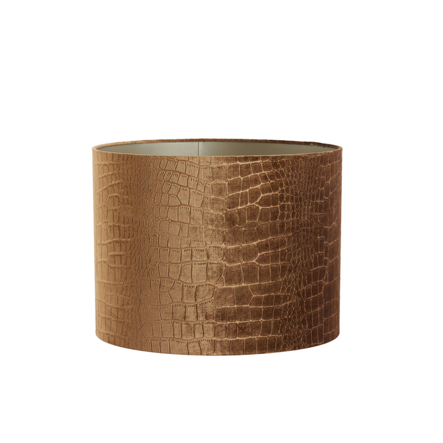 Abat-jour doré avec imprimé crocodile Light & Living Praya