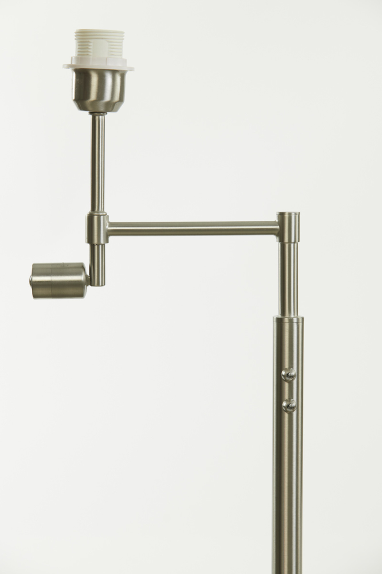 Socle de lampe rotatif argenté Light & Living Montana – Image 5