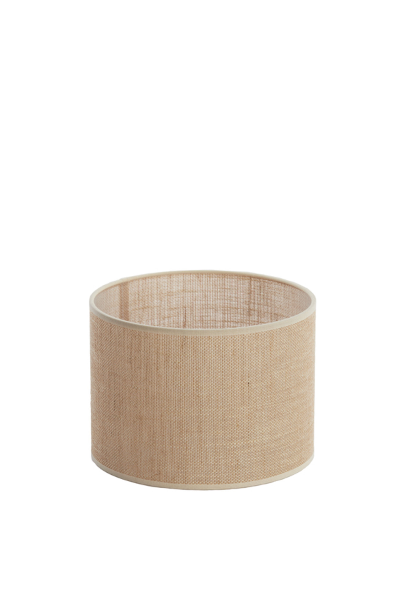 Abat-jour cylindrique beige pour éclairage d'ambiance Light & Living Sendai – Image 3
