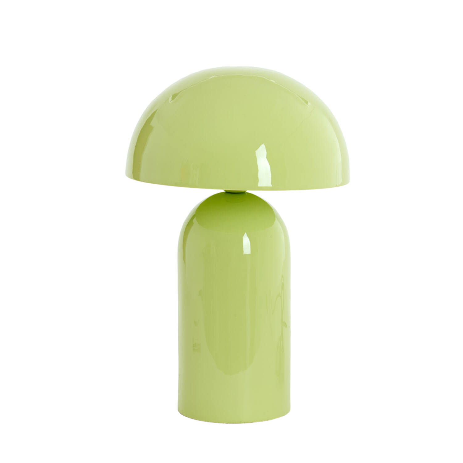 Lampe de table verte en forme de champignon Light & Living Tolima