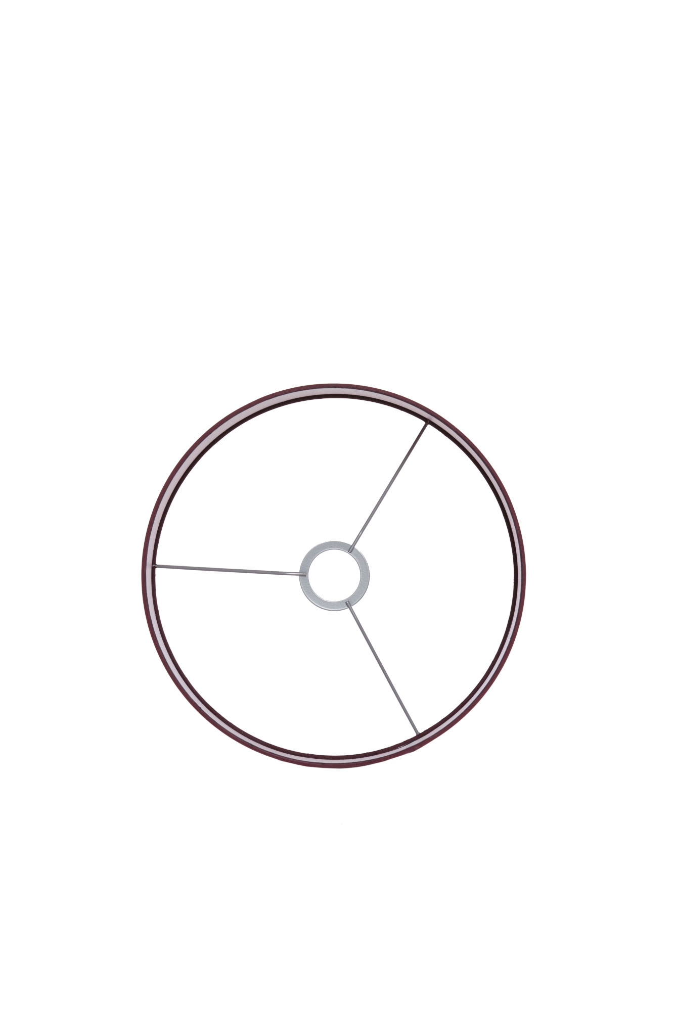 Abat-jour bordeaux en forme cylindrique Light & Living Imani – Image 6