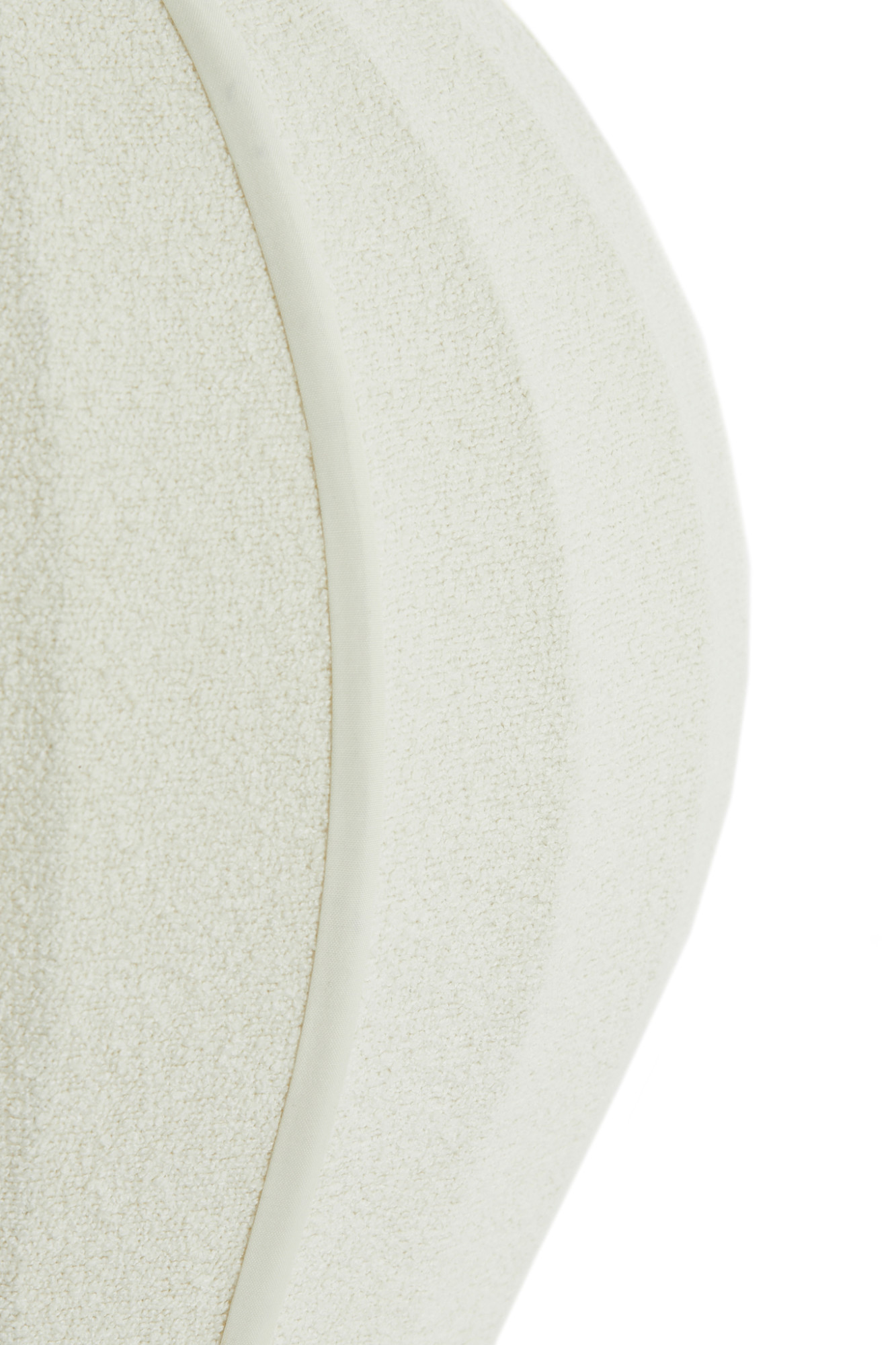 Suspension blanche en tissu avec abat-jour élégant Light & Living Zagori – Image 5