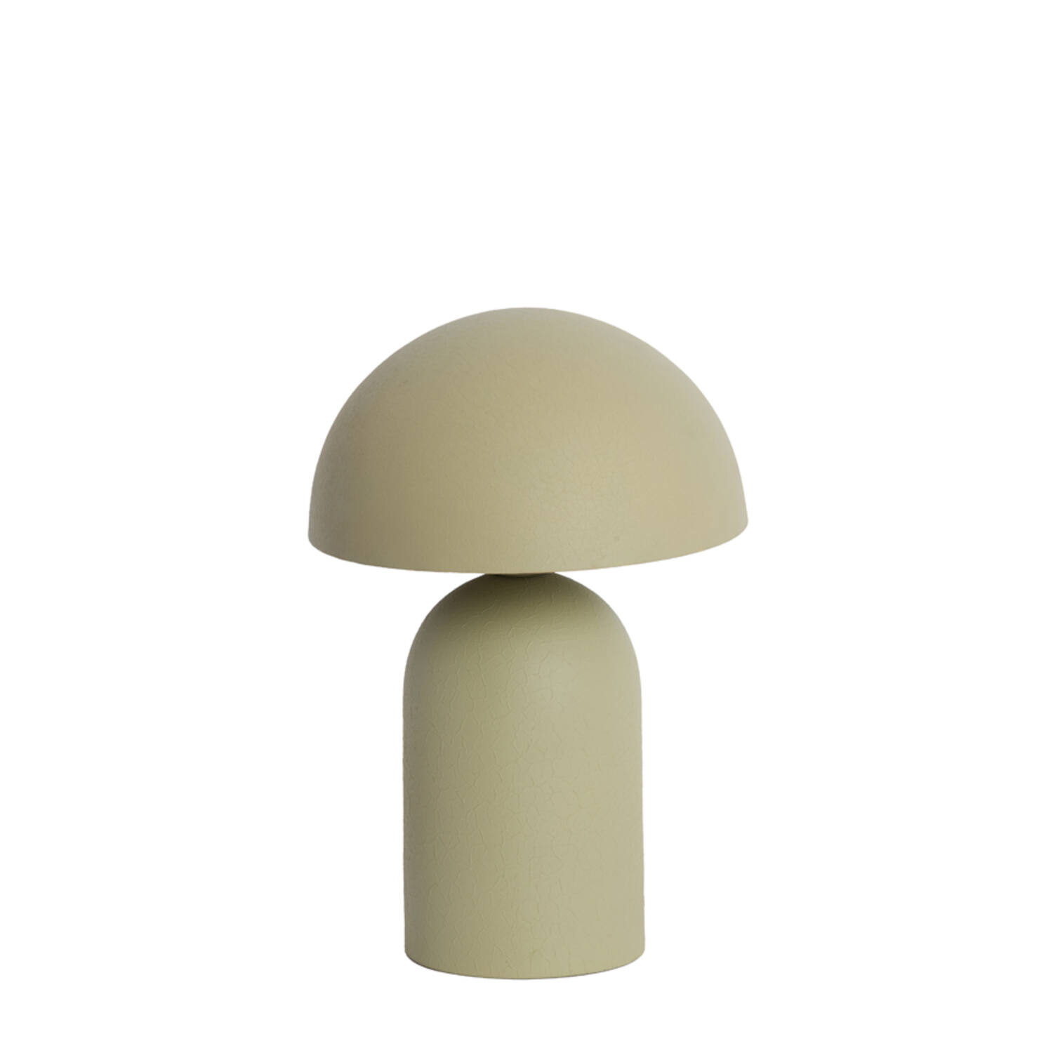 Lampe forme champignon en beige Light & Living Tolima
