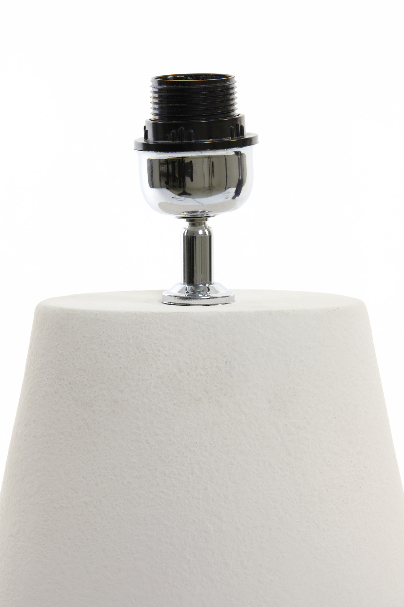 Pied de lampe blanc design moderne Light & Living Ciara – Image 5