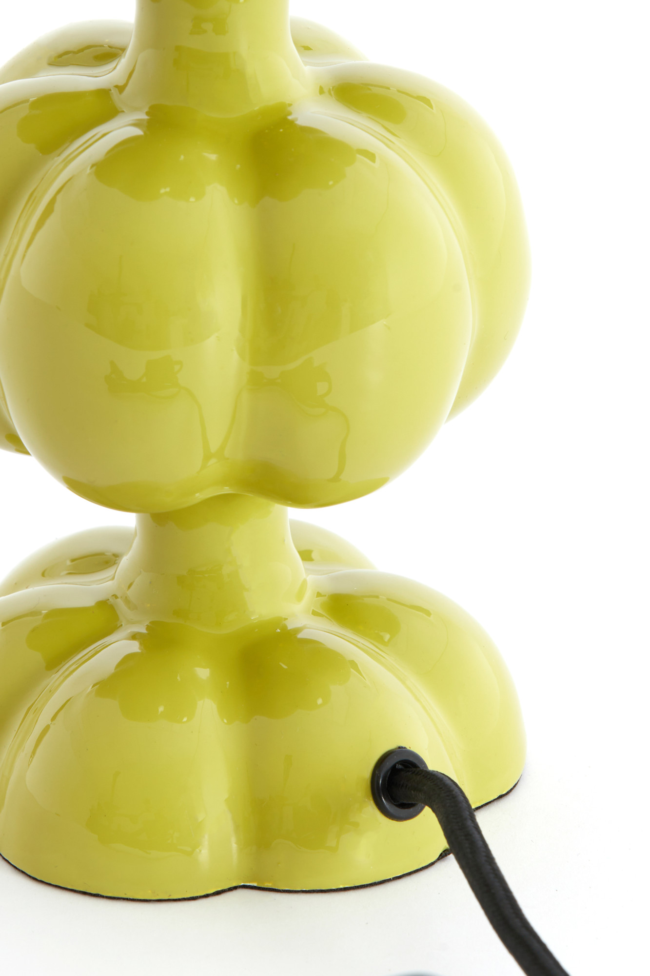 Pied de lampe jaune à boules en céramique Light & Living Caldas – Image 5