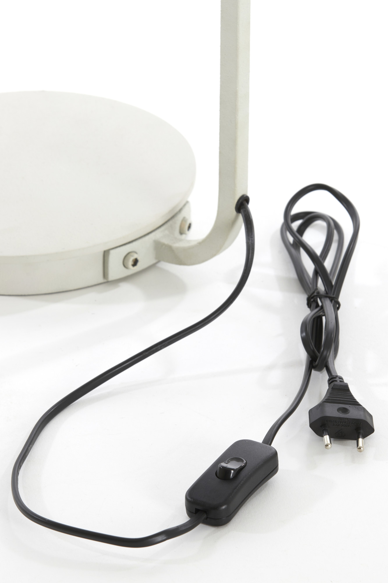 Lampadaire moderne noir Light & Living Mareno – Image 7