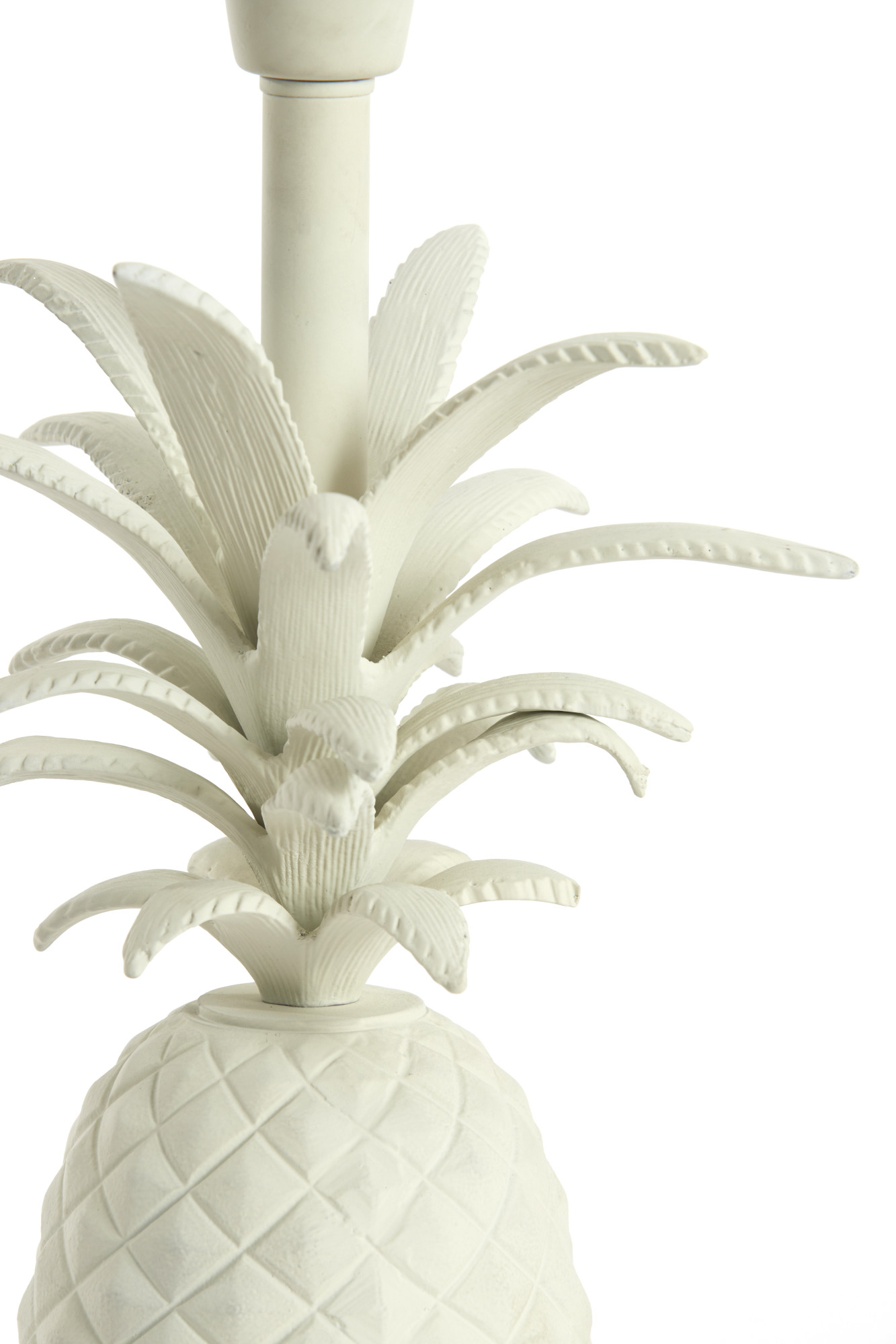 Piedestal de lampe en forme d'ananas blanc Light & Living Pineapple – Image 4