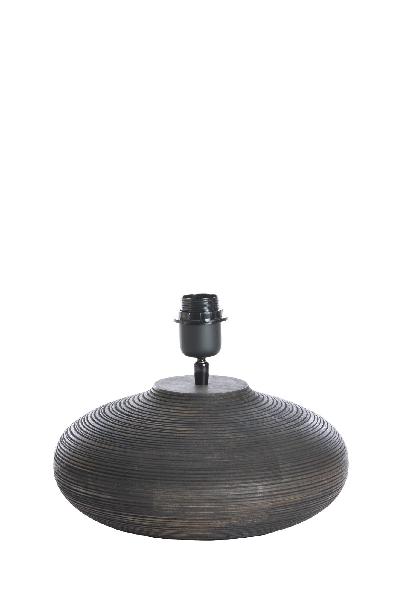 Petit pied de lampe en bois sombre Light & Living Khomai – Image 2