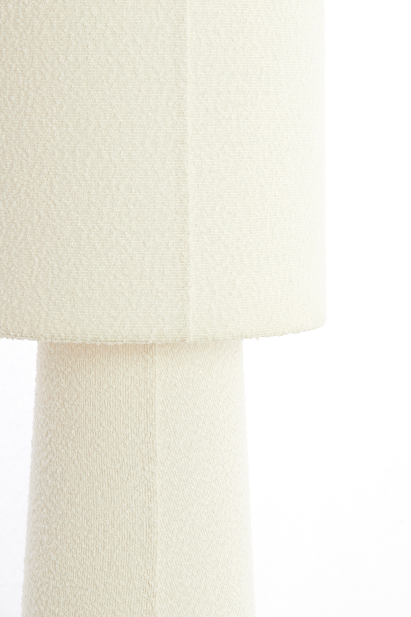 Lampadaire cylindrique beige Light & Living Mikkel – Image 6