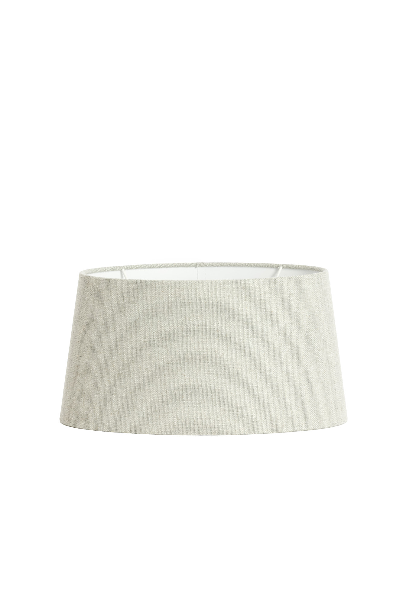 Abat-jour en tissu beige de haute qualité Light & Living Livigno – Image 2