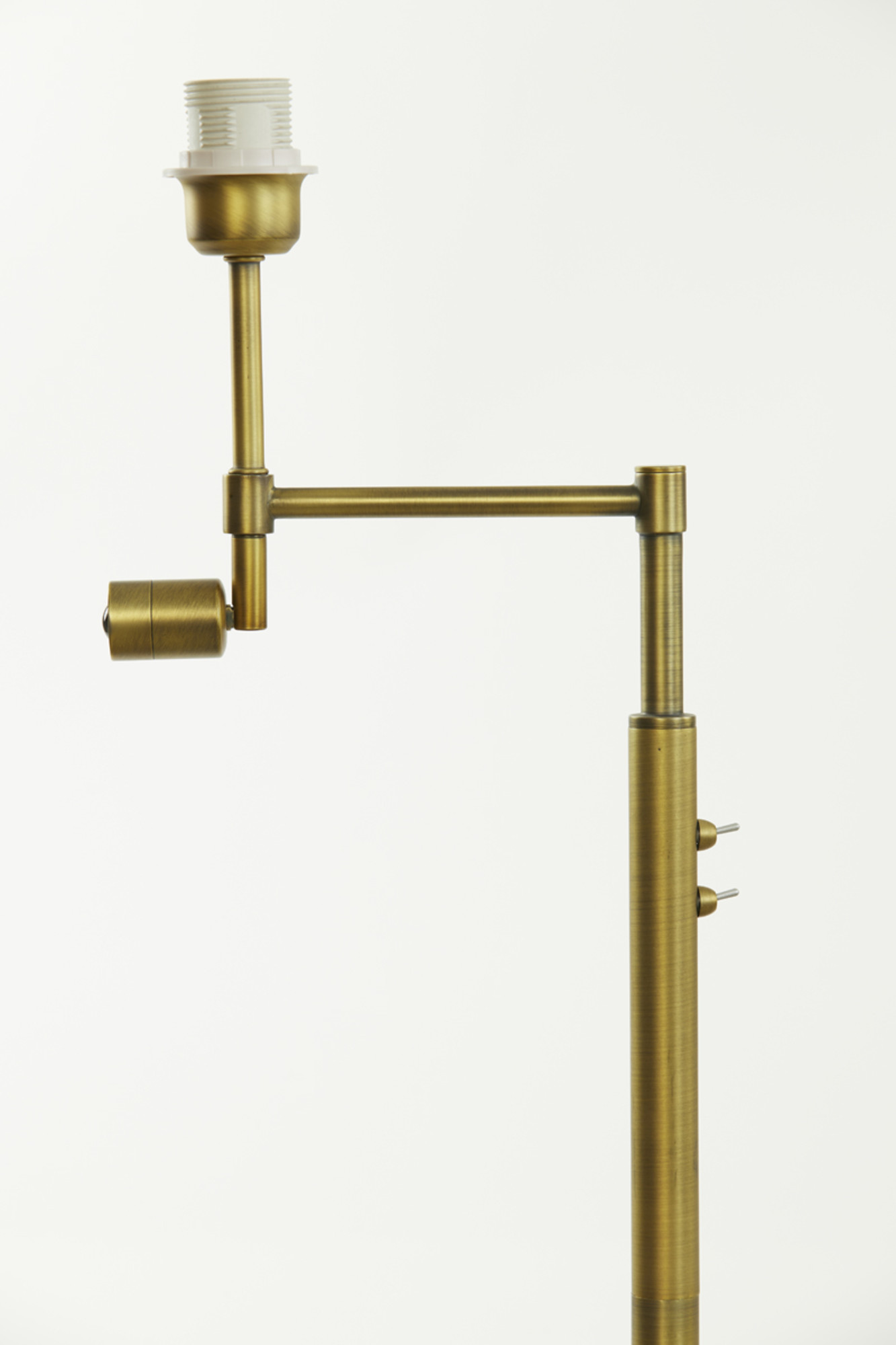 Lampadaire classique bronze avec liseuse Light & Living Montana – Image 7