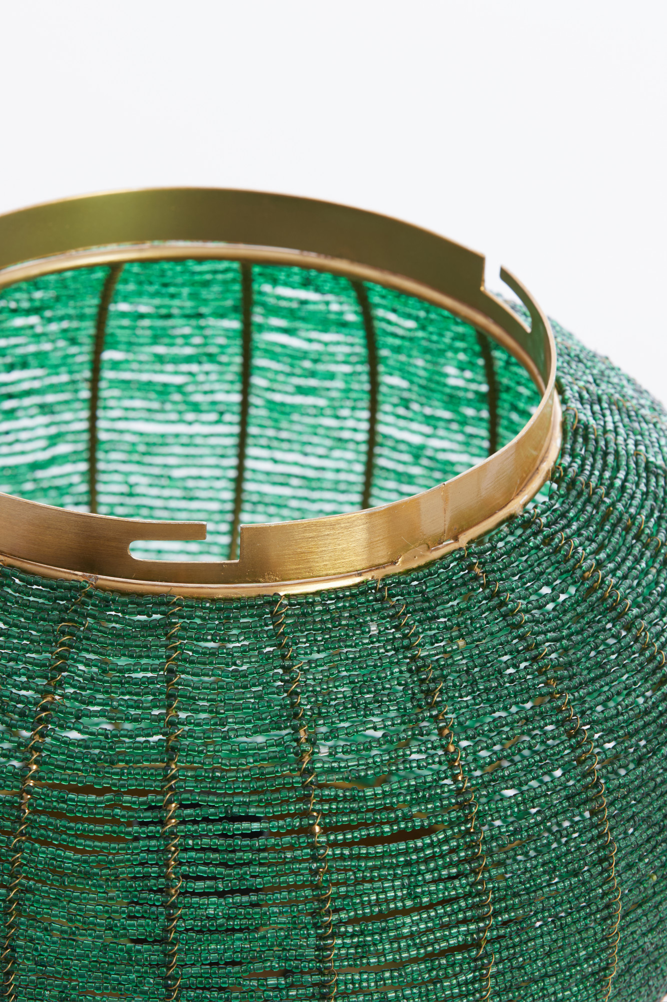 Suspension vert-doré avec abat-jour design Light & Living Cetara – Image 4