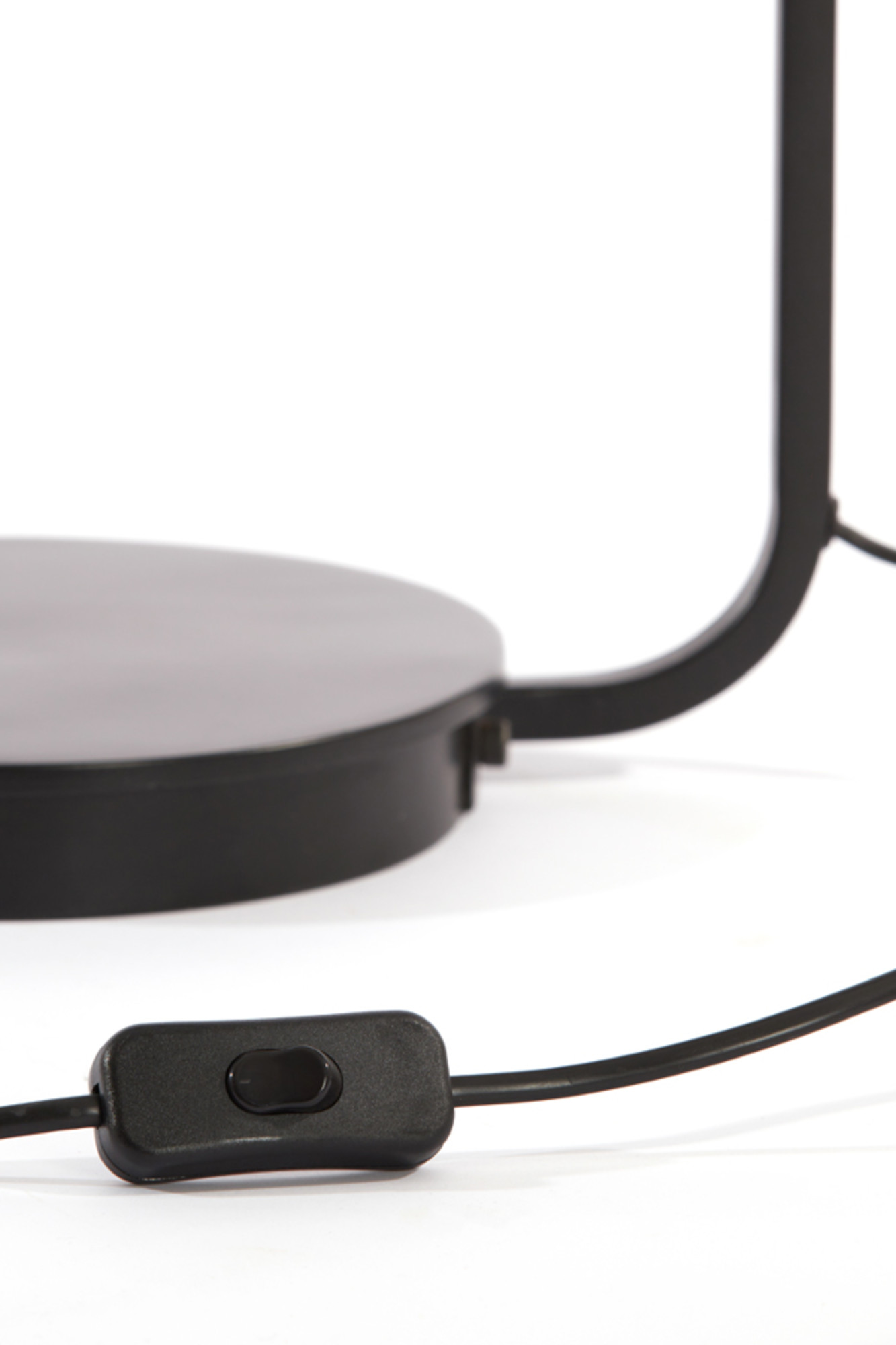 Piedestal de lampe noir moderne Light & Living Mareno – Image 7