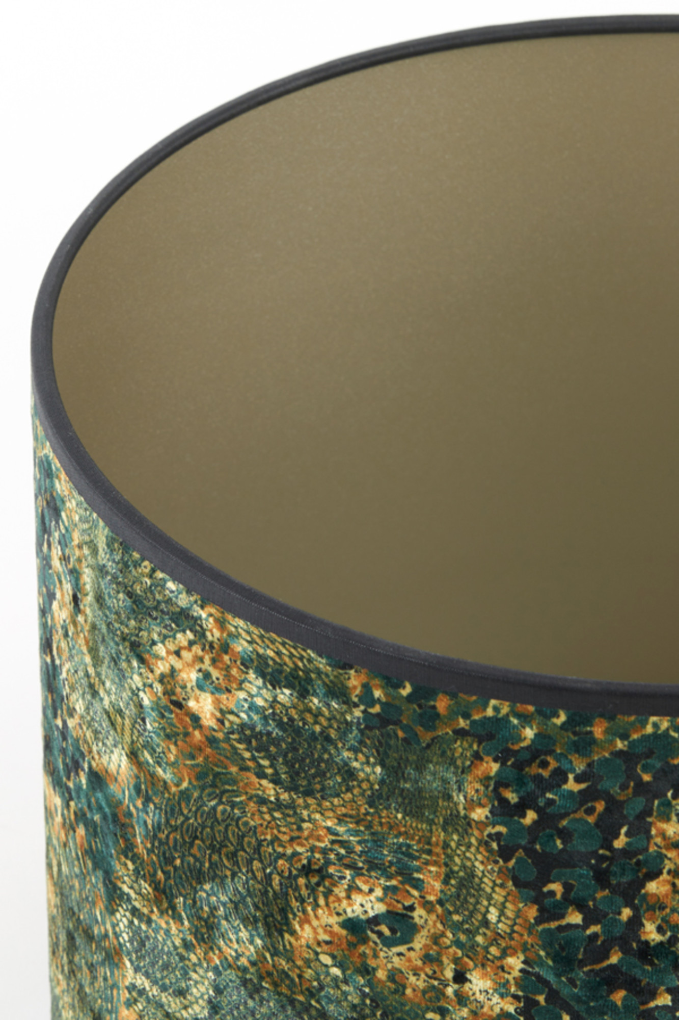 Motif de abat-jour vert-doré Light & Living Keyon – Image 7