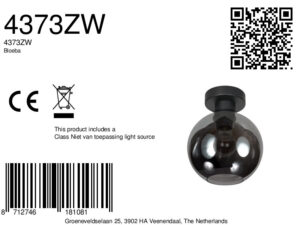 plafonnierboulenoirenverresteinhauerbloeba-ø15-8a