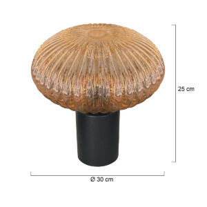 lampedetableenverreambréstriésteinhauerbloeba-ø30-7