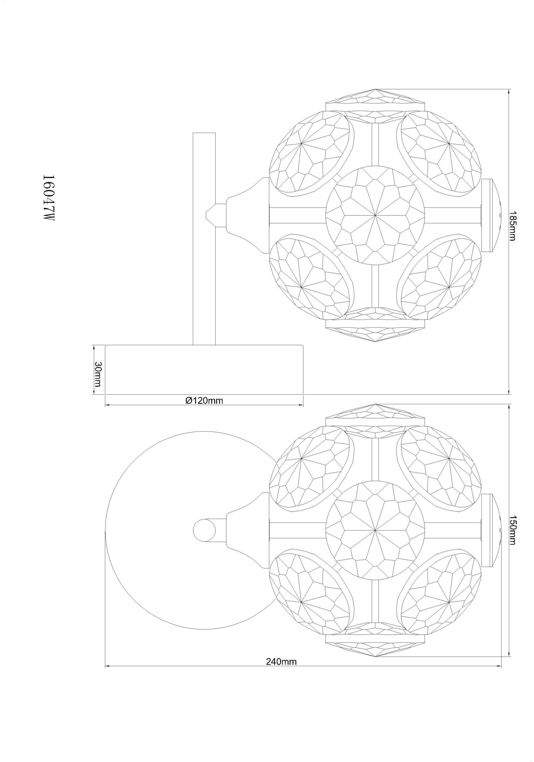 appliquemuraleaveccadredoréetbouleencristalvirina-1