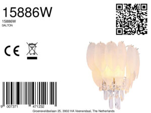 appliquemuraleéléganteenchromeetacryliquedalton-8a
