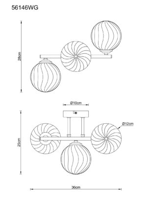 appliquemuralemoderneenchromenoiravecverrefuméconor-1