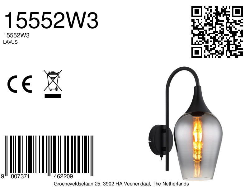 appliquemuralemoderneenformecourbéeavecverrelavus-8a