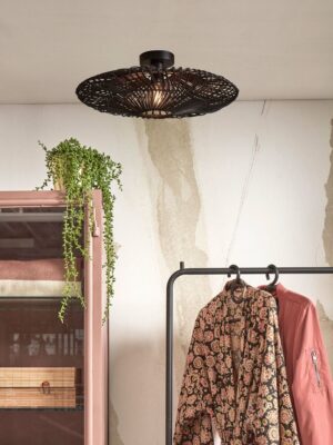 good&mojo-plafonnier-zanzibar-noir-métalrotin-ø55cm-e27-zanzibar/c/5514/b-03