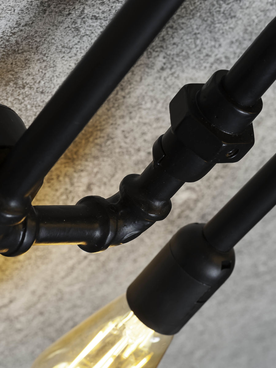 it'saboutromi-appliquemurale-nashville-noir-métal-e27-nashville/w/b-05