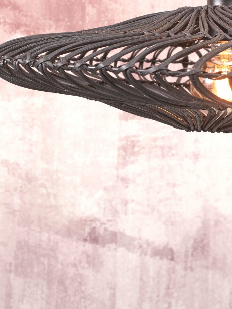 good&mojo-plafonnier-zanzibar-noir-métalrotin-ø55cm-e27-zanzibar/c/5514/b-06