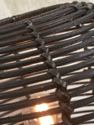 good&mojo-appliquemurale-tanami-noir-métalrotin-ø18cm-e27-tanami/w25/b-07