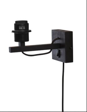 good&mojo-appliquemurale-tanami-noir-métalrotin-ø18cm-e27-tanami/w25/b-08